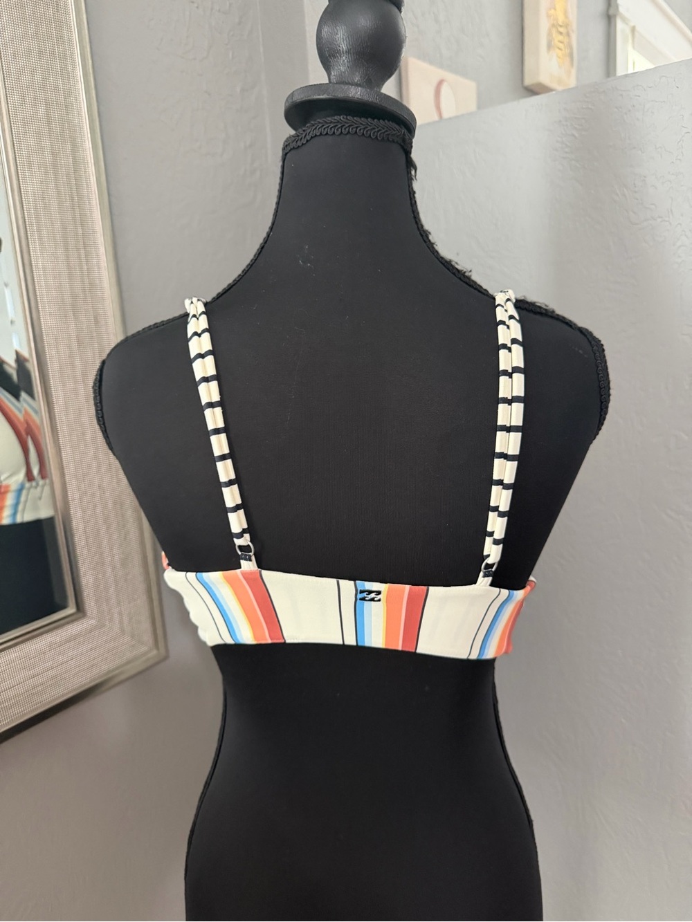 Billabong Hidden Sun Reversible Swim Bikini Top Surf Boho Size Small - Picture 4 of 7